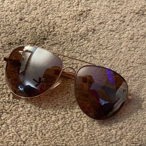 **SOLD** Rose gold aviators